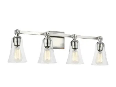Whipkey Dimmable Vanity Light - 3 Colour 3D model