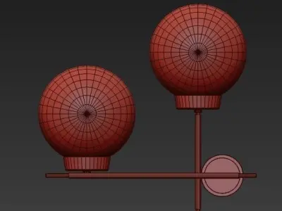 Wall lights 5 3D model