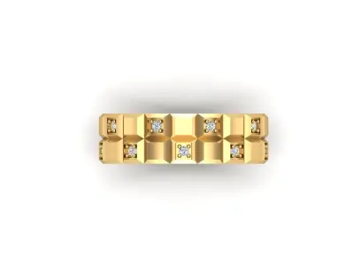 Jewelry ring 332 3D print model