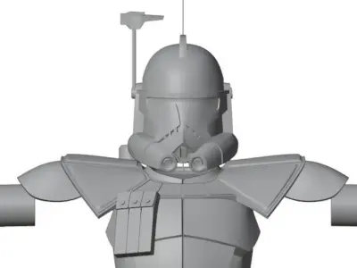 Animated Clone ARC Trooper Kit 3D print model