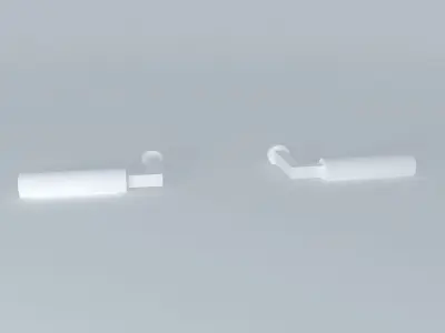Door handles 3D model