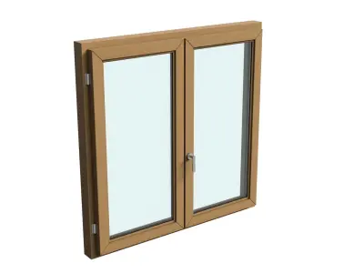 Window high-poly and high-detailed 3D model