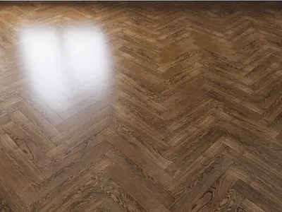 Parquet oak Coswick Inspire STONE STREAM 3D model
