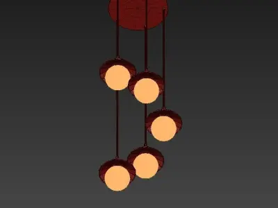 Loft Cone Pendant Reflector 5 3D model