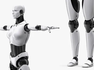  Robots Rigged Collection 11 for Cinema 4D 