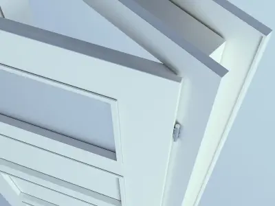 White Door 60 3D model