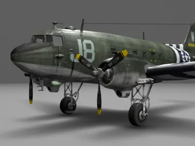  C-47 - WWII Troop Carrier 