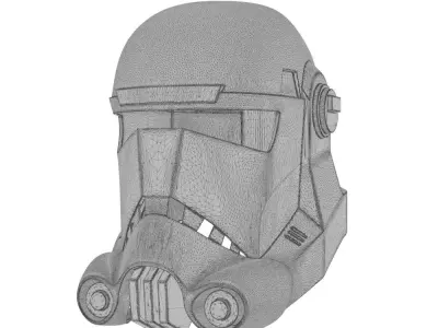 Star Wars Helmet - Hunter - Bad Batch 3D print model