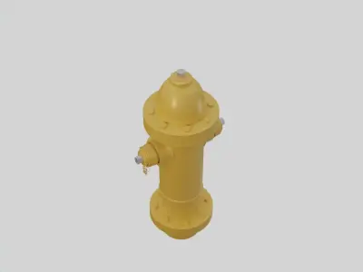 Fire Hydrant 11 - Safety and Emergency Equipment 3D model