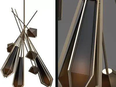 Harlow Dried Flowers 3D model