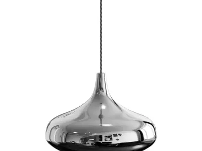 Nostalgia silver lamp Studio Italia Design 154010 3D model