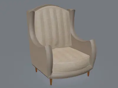 Jolly armchair 3D model