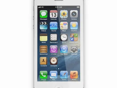 Apple iPhone 5 3D model