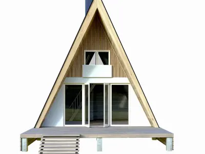 A-Frame House 3D model