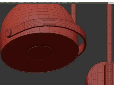 Bowee W1 Wall Sconce Low-poly 3D model