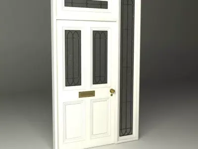 Classic Door 3D model