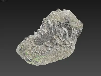 Cliff Face pack B bundle 3D model