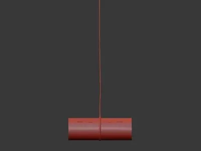 Pendant lamp 3D model 17