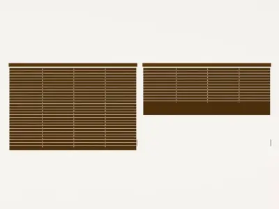 Blinds Low-poly 3D model
