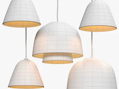 Pendant Okina lamp 3D model