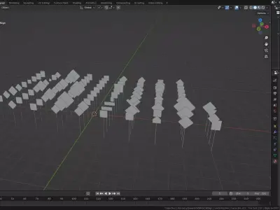 Road Sign Collection Low-poly 3D model