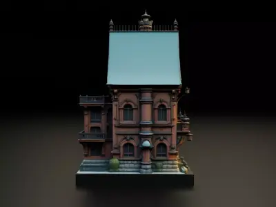 old house 3D print model