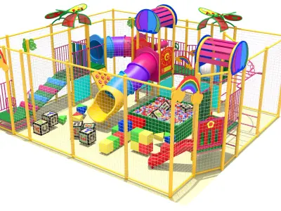 Indoor Playground 3D model