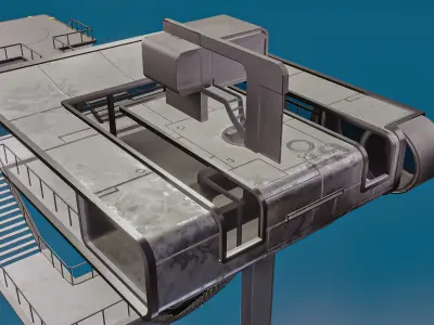 Sky Tower - Oblivion Low-poly 3D model