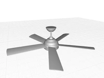 Celentano Standard Ceiling Fan 3D model