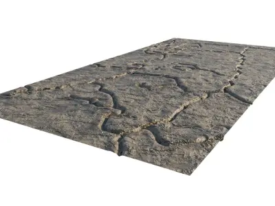 Abandoned WW1 battlefield 3D model