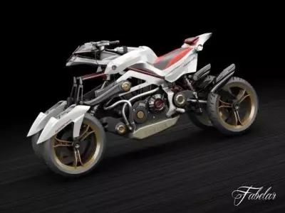 Yamaha Tesseract 3D model