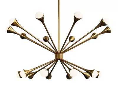 Lody Chandelier Low-poly 3D model