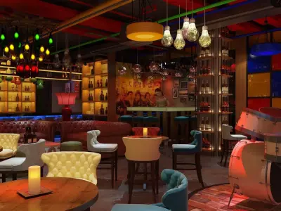 Night Club 3D model