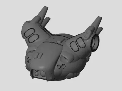 CHIBI-TECH SD - DARK ANGEL HWP CORE 3D print model