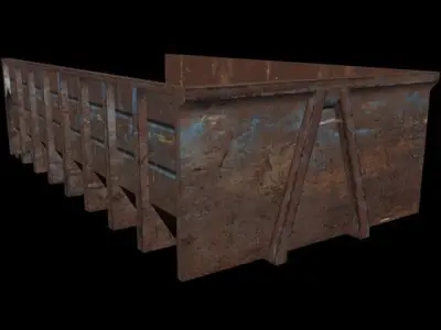 Skip Pack - 10 Models Low-poly 3D model