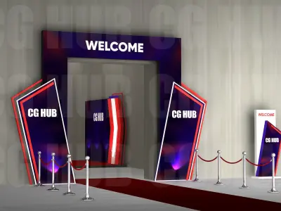 Event Design 3D model