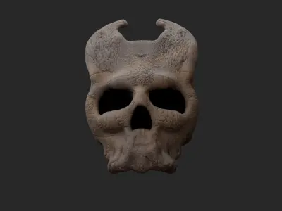 skeletal soldier 3D model