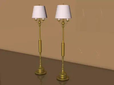 Candle Lamp 3D model purchase