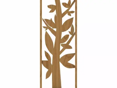 Decorative panel STL 3D model