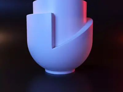 Flower pot  3D print model