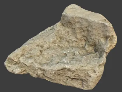 Peggy Stone Low-poly 3D model
