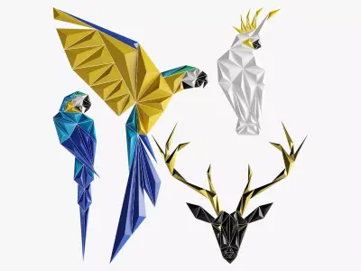 Paper ArtWork 01 3D model