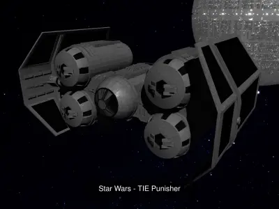 STAR WARS - TIE FIGHTER COLLECTION 3D Model Pack