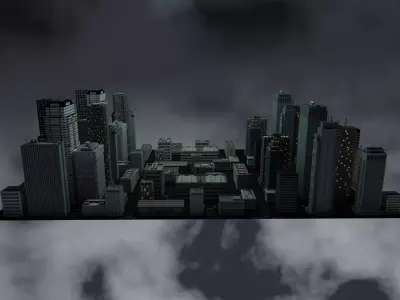  Night City 3D model