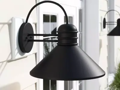 Giguere Outdoor Barn Light 3D model