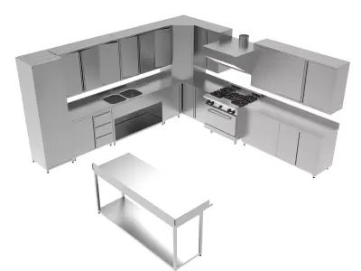 kitchen 68 3D model