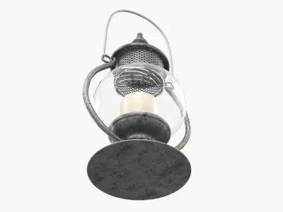 Old Lamp 3 3D model