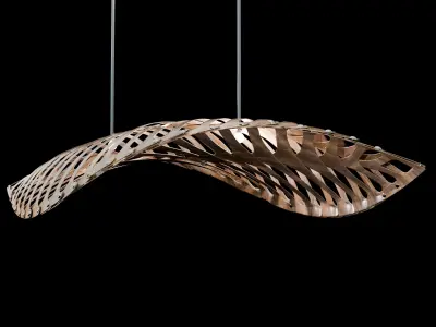 Modern ceiling light 3D model