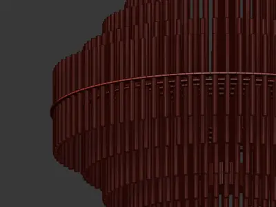 Emile Chandelier Restorationhardware 3D model