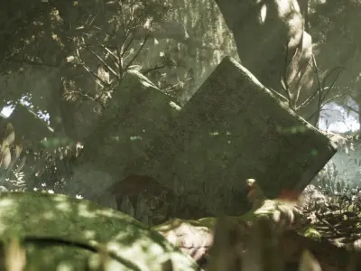 Ancient Artifacts 49 Assets Low-poly 3D model